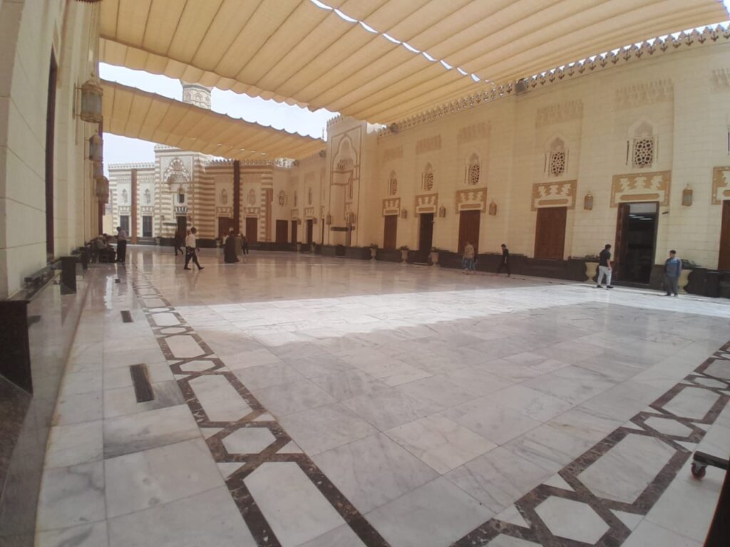 IMG-20250412-WA0010-1024x768 مسجد السيدة نفيسة " استعادة التاريخ وروح العبادة في قلب القاهرة"